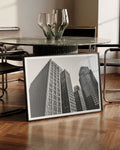 Downtown Poster – FineArt Wandbild, moderne Kunst & Fine Art Print von Spawnd, handgefertigt & Made in Germany