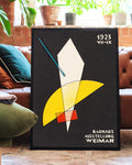 Geometrisches Bauhaus Ausstellung Poster – Weimar 1923 Poster – FineArt Wandbild, moderne Kunst & Fine Art Print von Spawnd, handgefertigt & Made in Germany