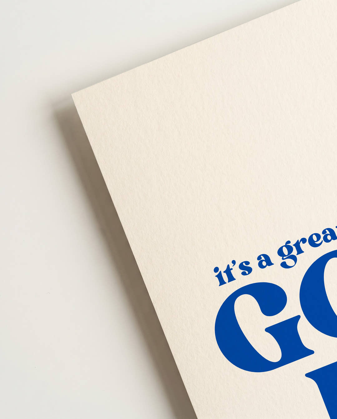 Good Day | Typografie Poster