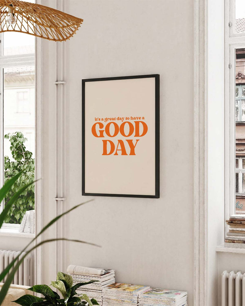 Good Day | Typografie Poster