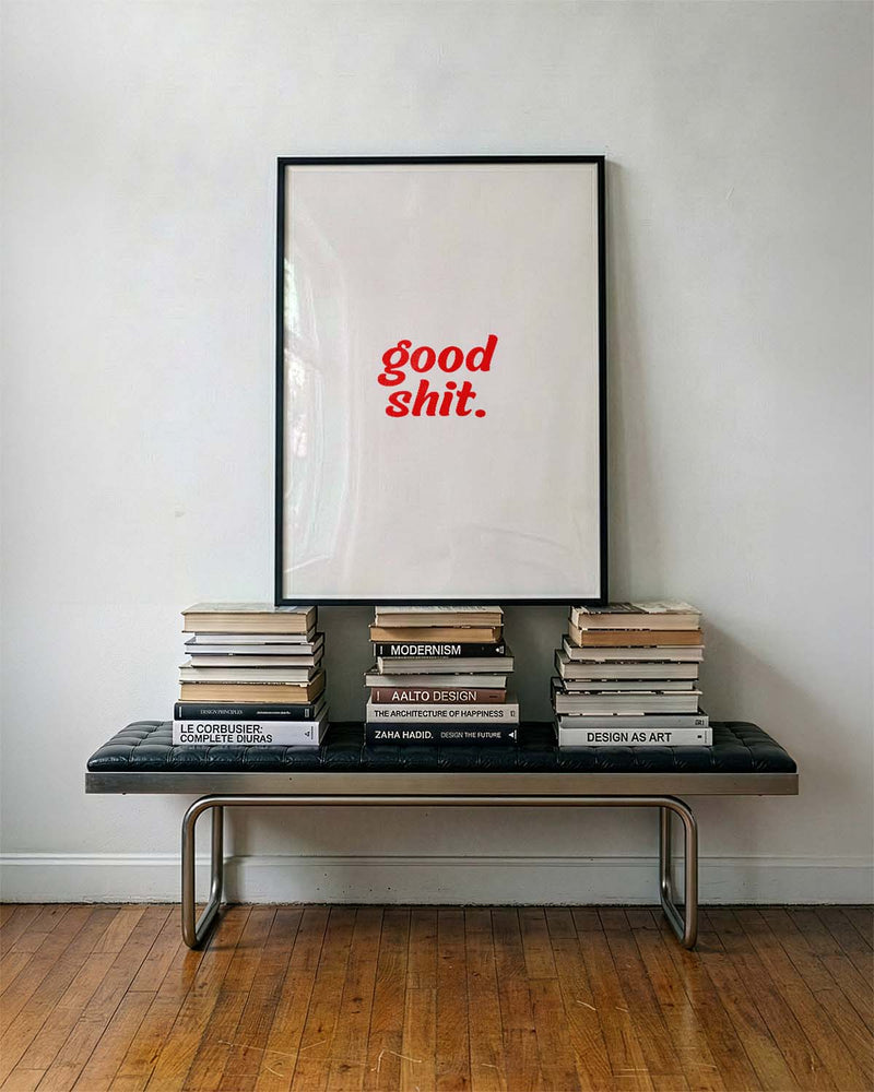 Good Shit | Typografie Poster