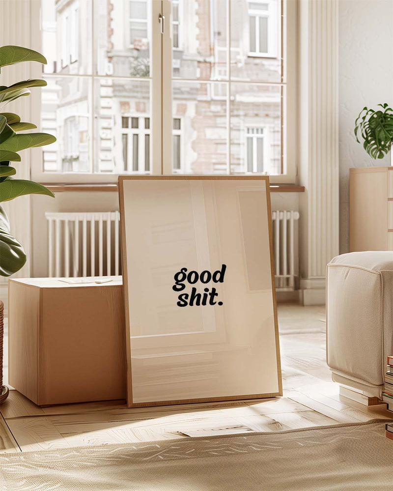Good Shit | Typografie Poster