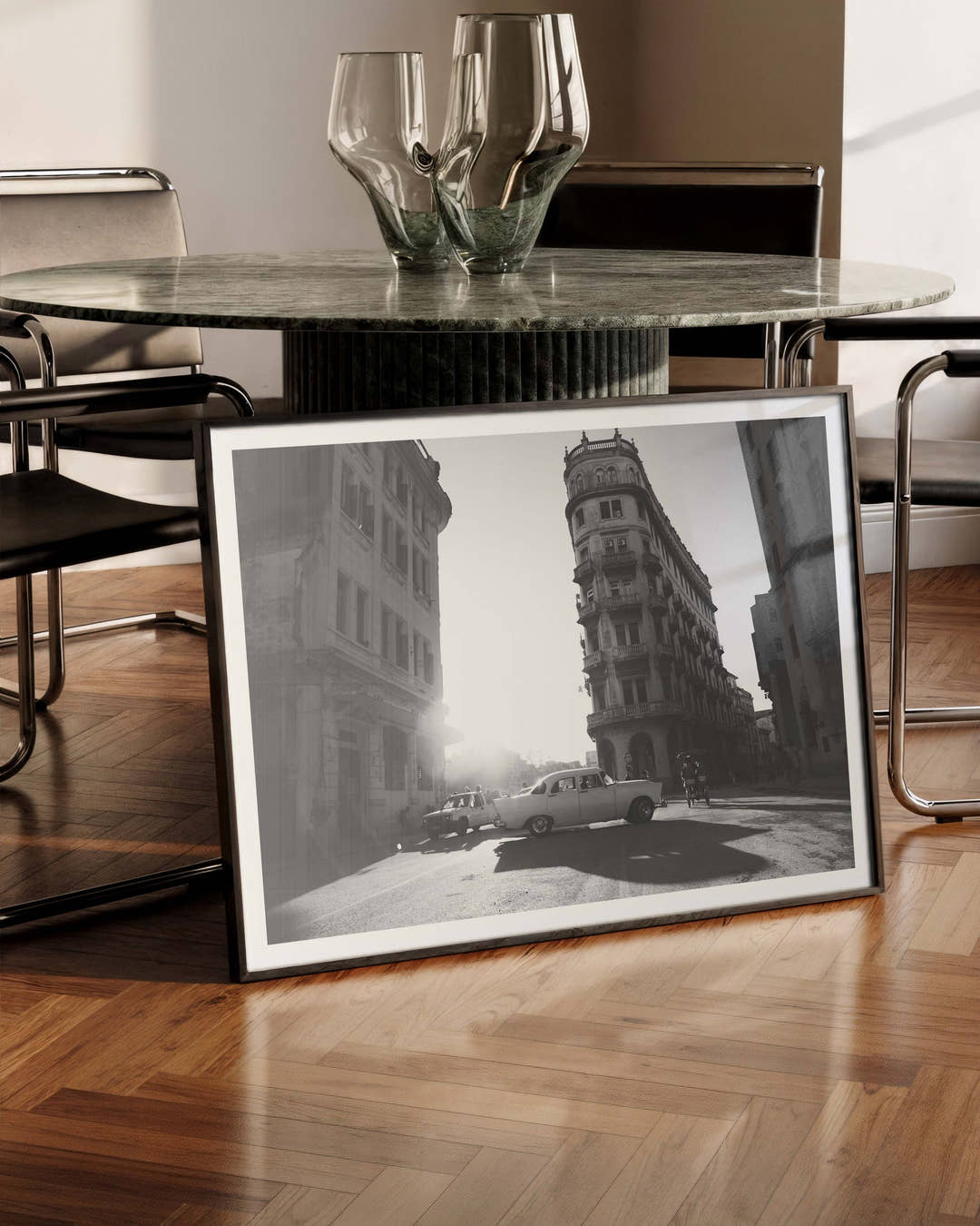 Havanna Cuba Poster – FineArt Wandbild, moderne Kunst &amp; Fine Art Print von Spawnd, handgefertigt &amp; Made in Germany