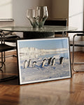 Ice Poster – FineArt Wandbild, moderne Kunst & Fine Art Print von Spawnd, handgefertigt & Made in Germany