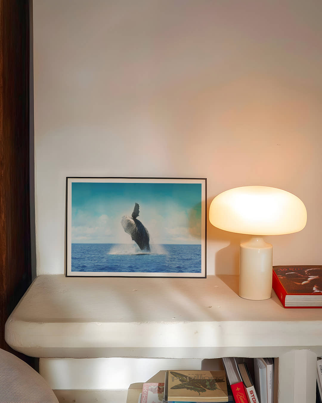 jumping Poster – FineArt Wandbild, moderne Kunst &amp; Fine Art Print von Spawnd, handgefertigt &amp; Made in Germany