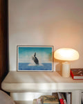 jumping Poster – FineArt Wandbild, moderne Kunst & Fine Art Print von Spawnd, handgefertigt & Made in Germany