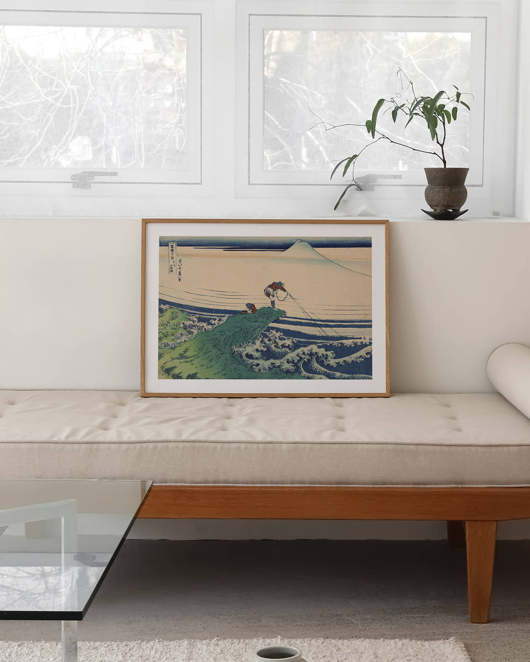 Kōshū Kajikazawa Poster – FineArt Wandbild, moderne Kunst &amp; Fine Art Print von Spawnd, handgefertigt &amp; Made in Germany