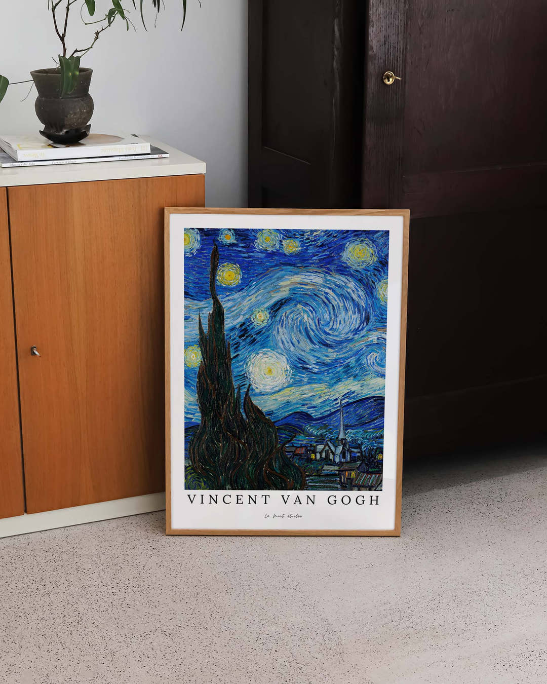 La Nuit étoilée V3 Poster – FineArt Wandbild, moderne Kunst &amp; Fine Art Print von Spawnd, handgefertigt &amp; Made in Germany