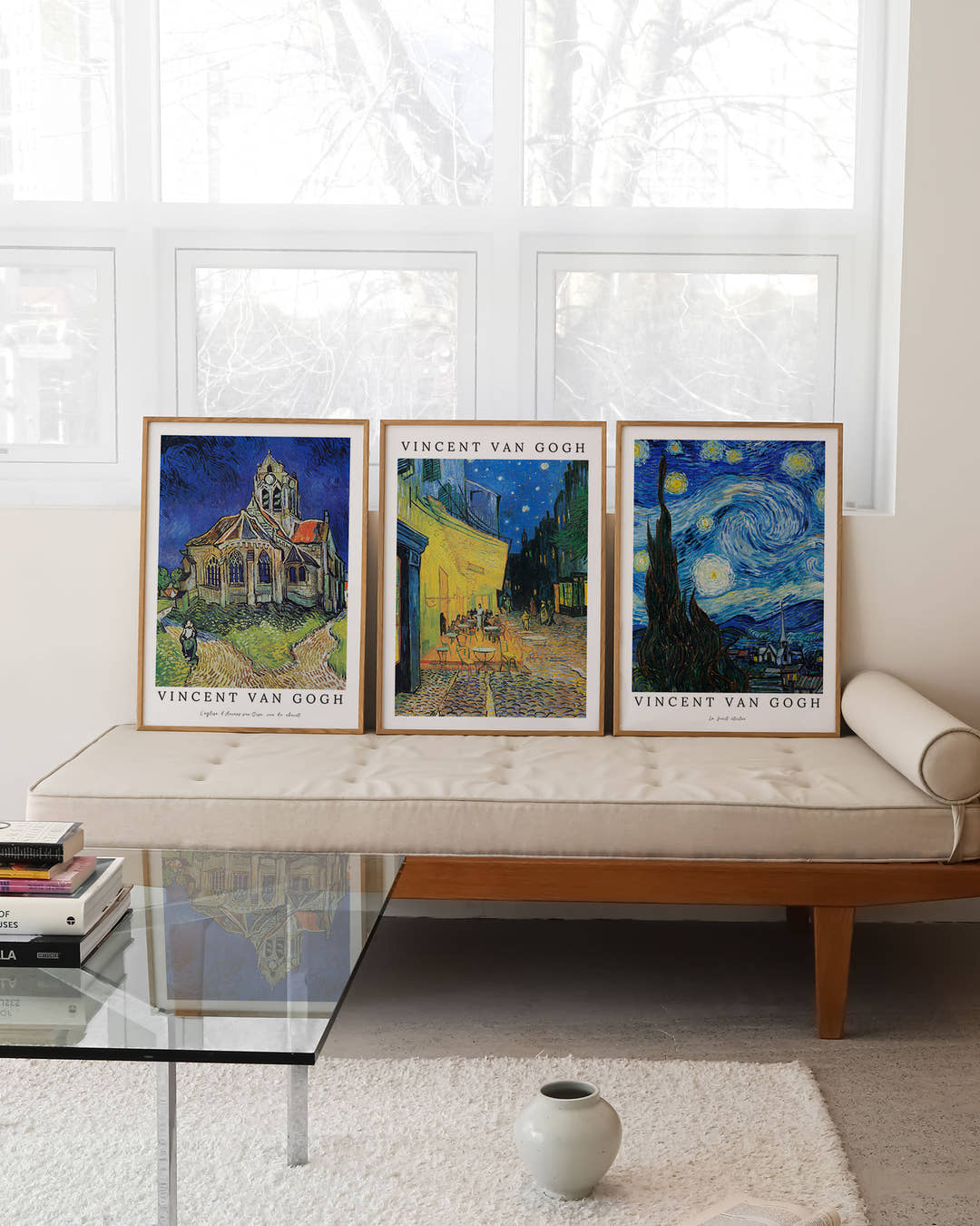 La Nuit étoilée V3 Poster – FineArt Wandbild, moderne Kunst &amp; Fine Art Print von Spawnd, handgefertigt &amp; Made in Germany