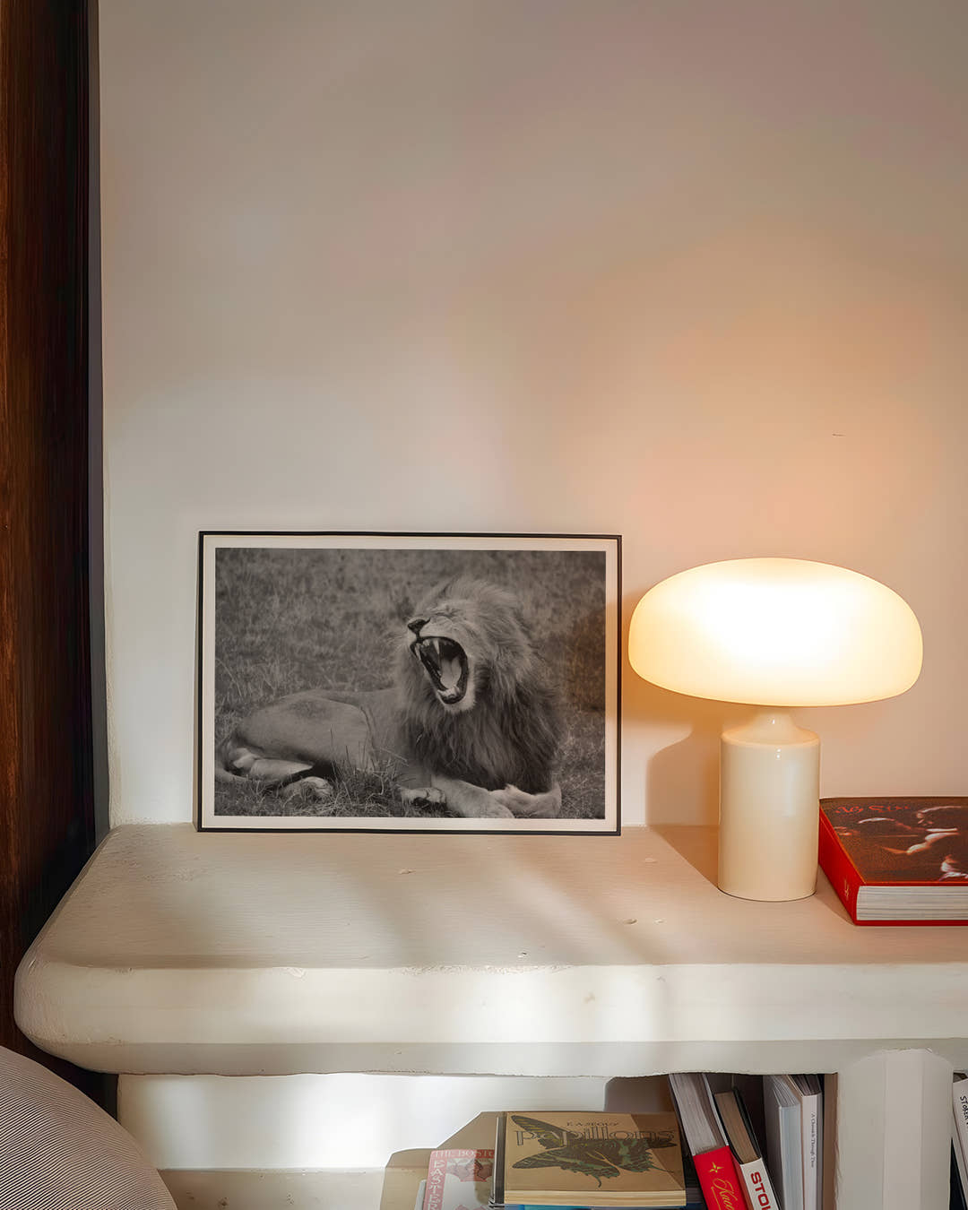 Lion Poster – FineArt Wandbild, moderne Kunst &amp; Fine Art Print von Spawnd, handgefertigt &amp; Made in Germany