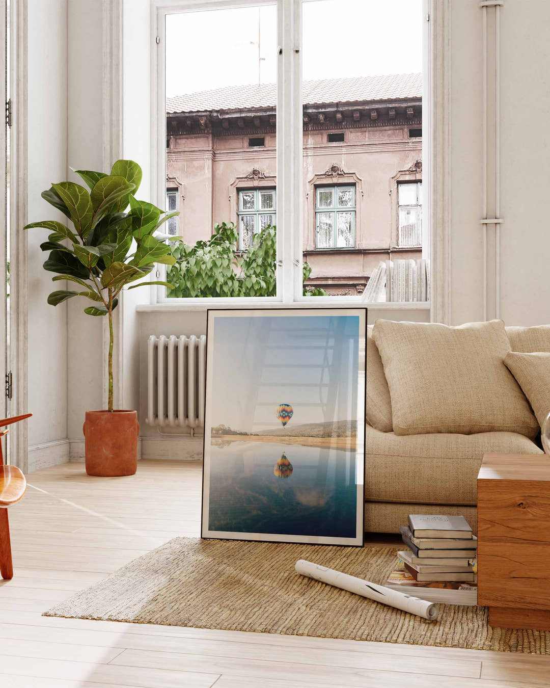 Mirror Poster – FineArt Wandbild, moderne Kunst &amp; Fine Art Print von Spawnd, handgefertigt &amp; Made in Germany