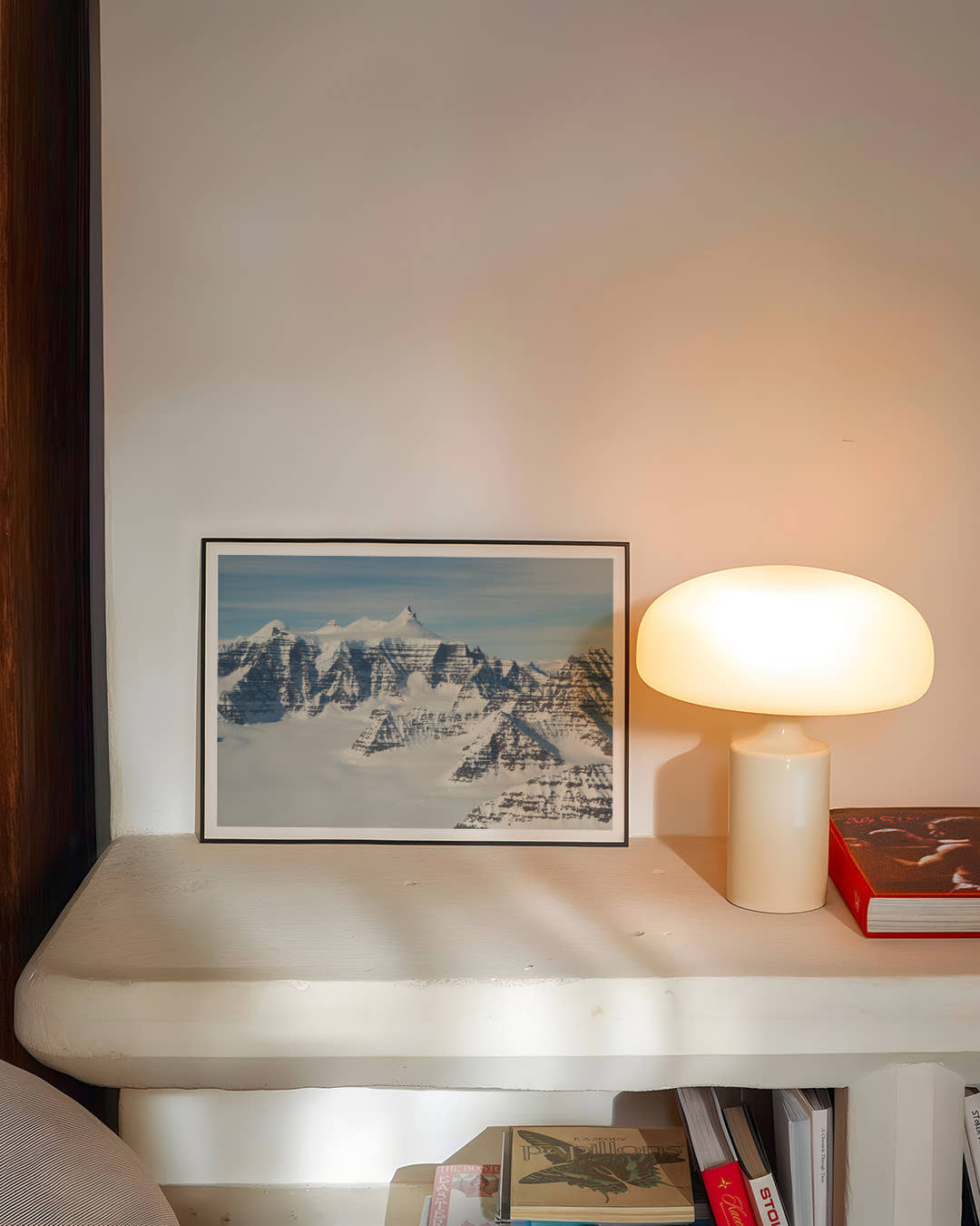 Mountain Poster – FineArt Wandbild, moderne Kunst &amp; Fine Art Print von Spawnd, handgefertigt &amp; Made in Germany