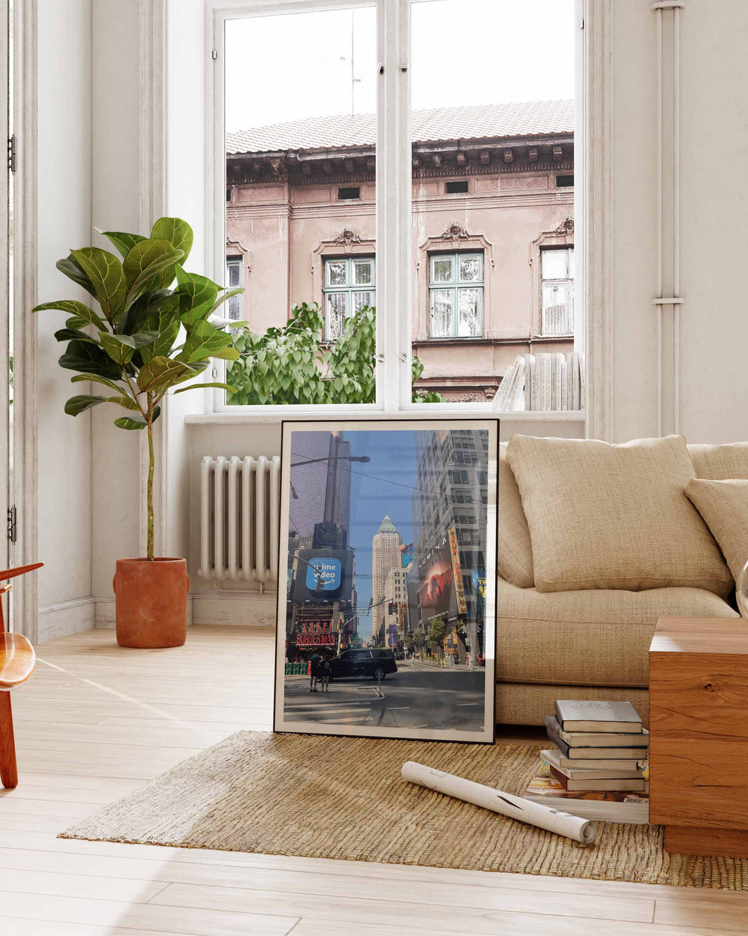 New York September 2024 Poster – FineArt Wandbild, moderne Kunst &amp; Fine Art Print von Spawnd, handgefertigt &amp; Made in Germany