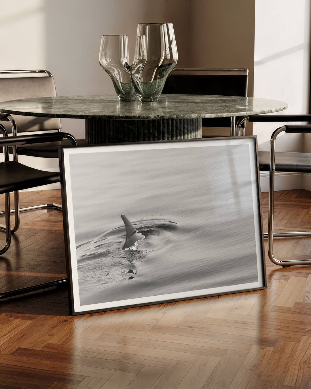 Ocean Poster – FineArt Wandbild, moderne Kunst &amp; Fine Art Print von Spawnd, handgefertigt &amp; Made in Germany