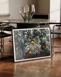 Orange tree Poster – FineArt Wandbild, moderne Kunst & Fine Art Print von Spawnd, handgefertigt & Made in Germany