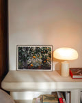 Orange tree Poster – FineArt Wandbild, moderne Kunst & Fine Art Print von Spawnd, handgefertigt & Made in Germany
