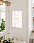 Palmen Illustration Poster – Vintage Palms Design Poster – FineArt Wandbild, moderne Kunst & Fine Art Print von Spawnd, handgefertigt & Made in Germany