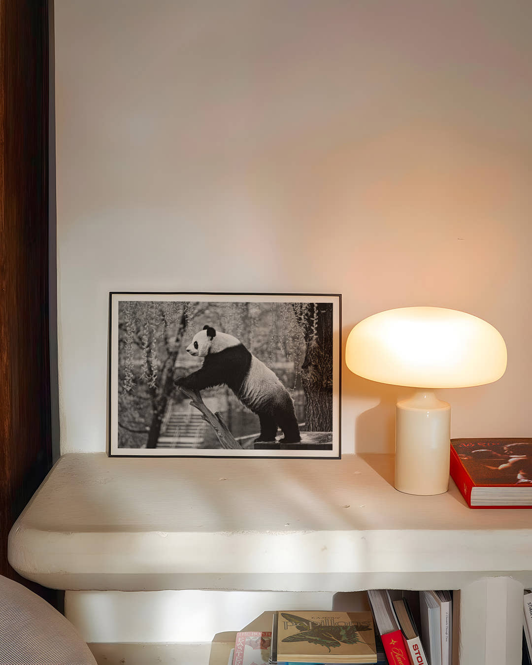 Panda Poster – FineArt Wandbild, moderne Kunst &amp; Fine Art Print von Spawnd, handgefertigt &amp; Made in Germany