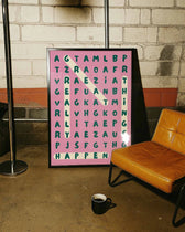 Puzzle Poster – FineArt Wandbild, moderne Kunst & Fine Art Print von Spawnd, handgefertigt & Made in Germany