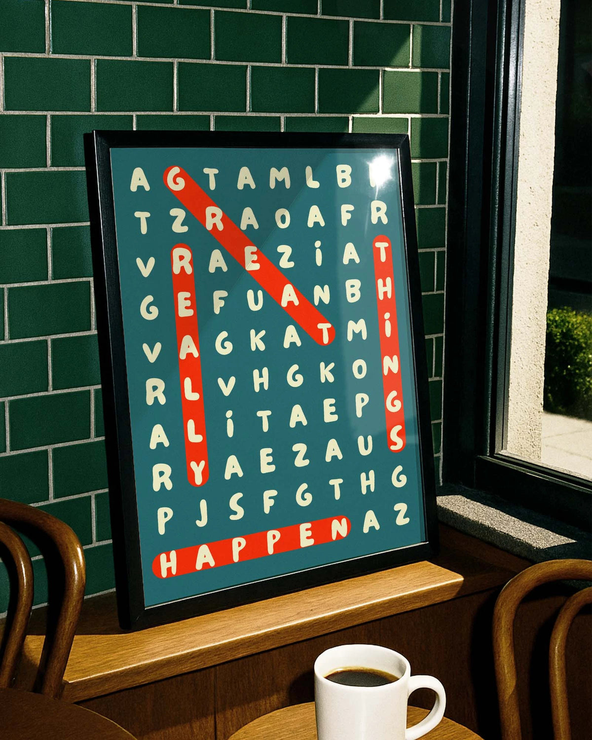 Puzzle Poster – FineArt Wandbild, moderne Kunst & Fine Art Print von Spawnd, handgefertigt & Made in Germany