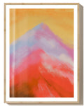 Rise, Gently | Berglandschaft Poster Poster – FineArt Wandbild, moderne Kunst & Fine Art Print von Spawnd, handgefertigt & Made in Germany
