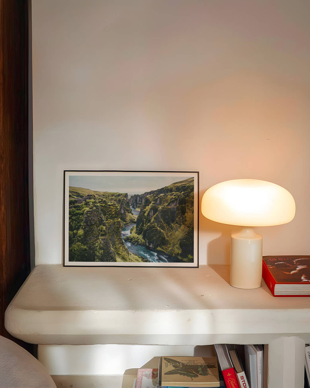 River Poster – FineArt Wandbild, moderne Kunst &amp; Fine Art Print von Spawnd, handgefertigt &amp; Made in Germany