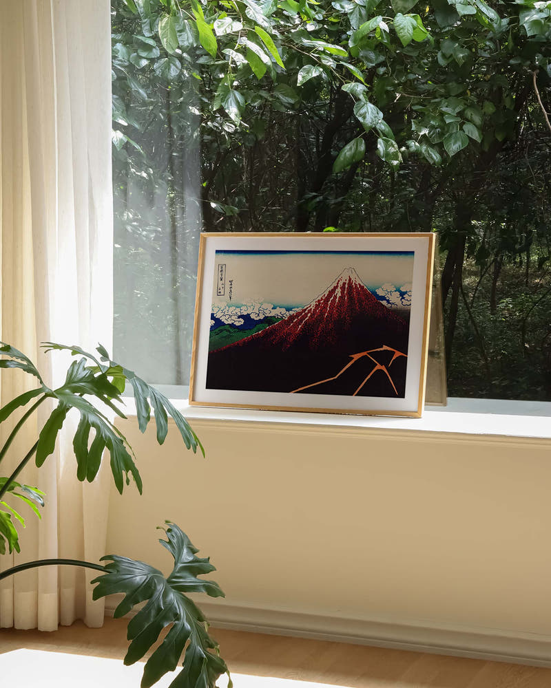Sanka Hakuu Poster – FineArt Wandbild, moderne Kunst & Fine Art Print von Spawnd, handgefertigt & Made in Germany
