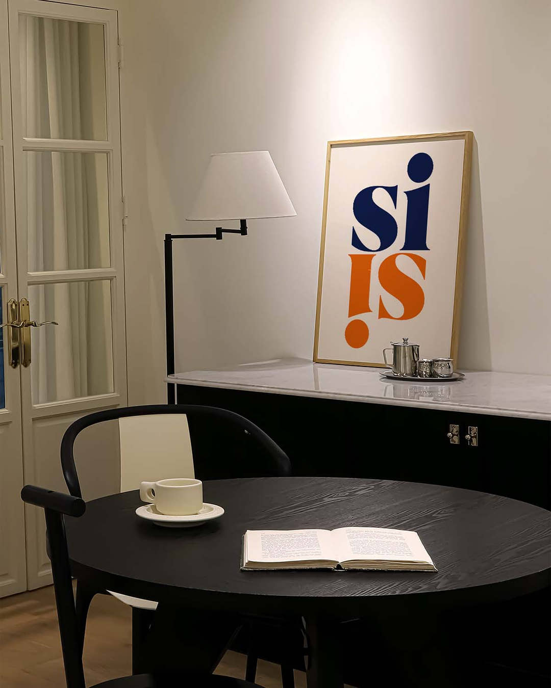 Si | Typografie Poster