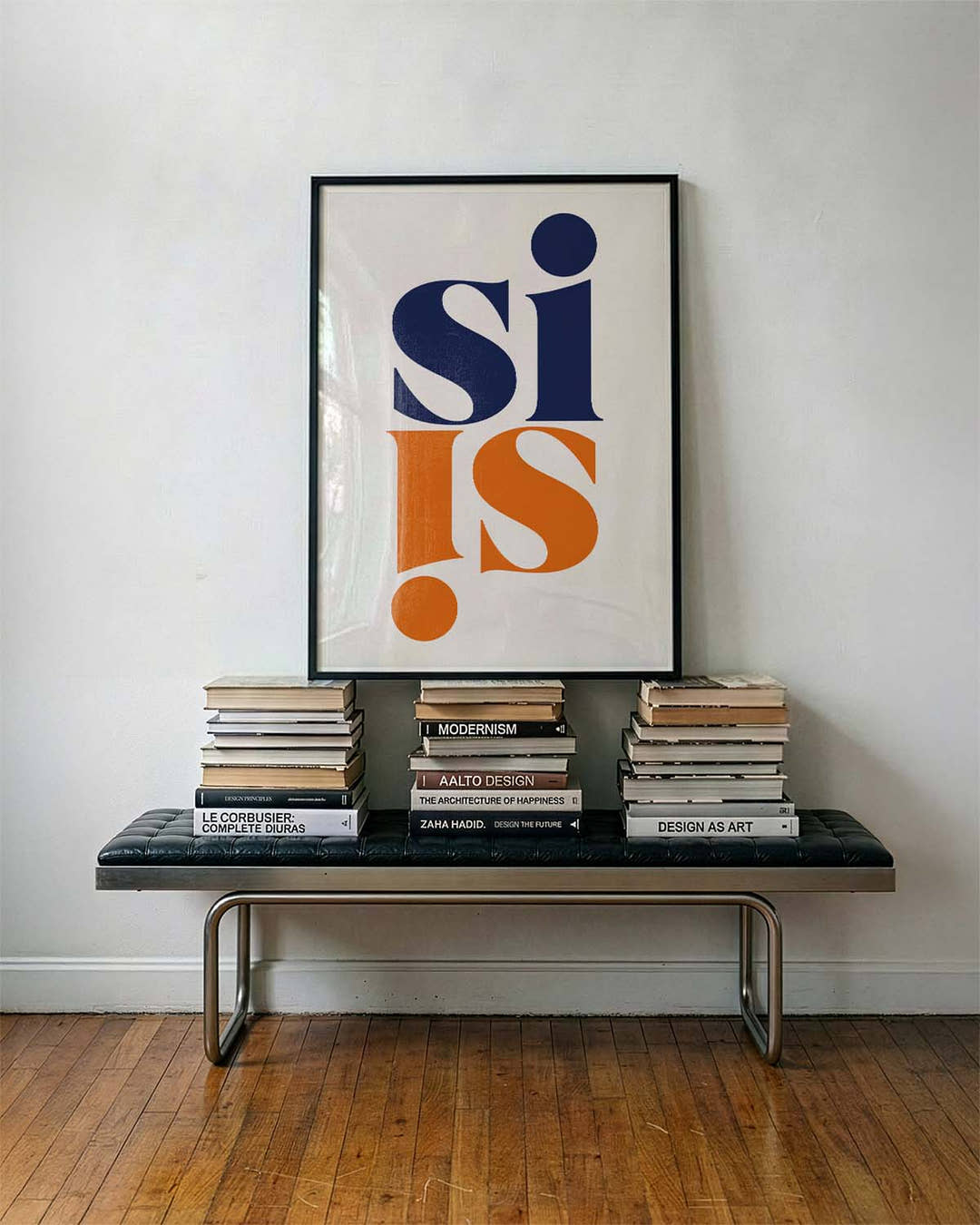 Si | Typografie Poster