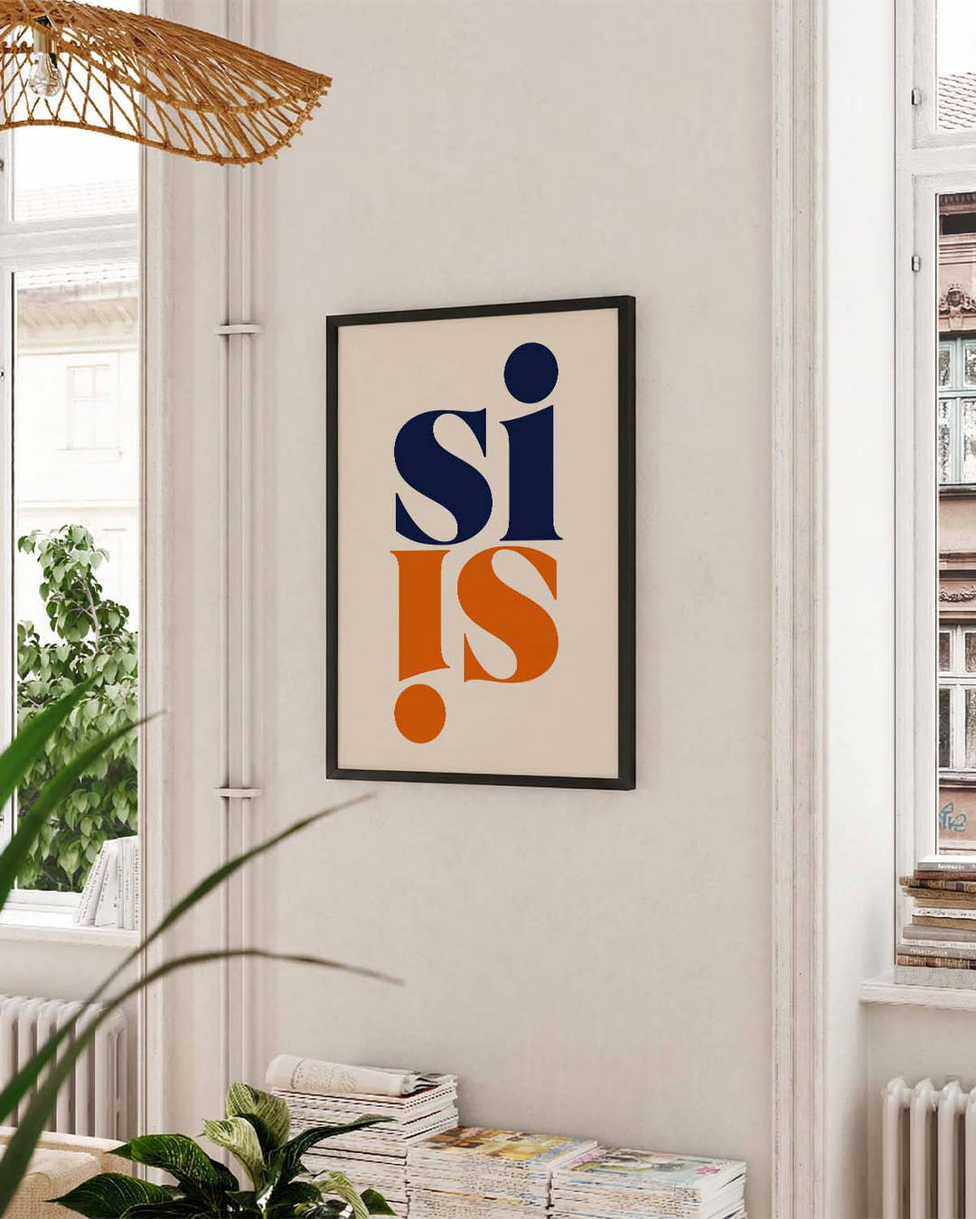 Si | Typografie Poster