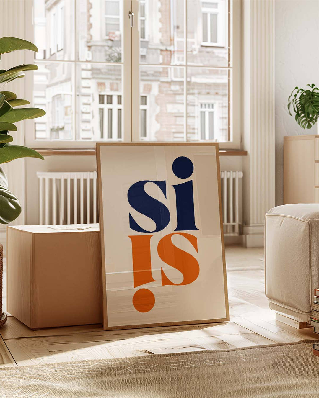 Si | Typografie Poster