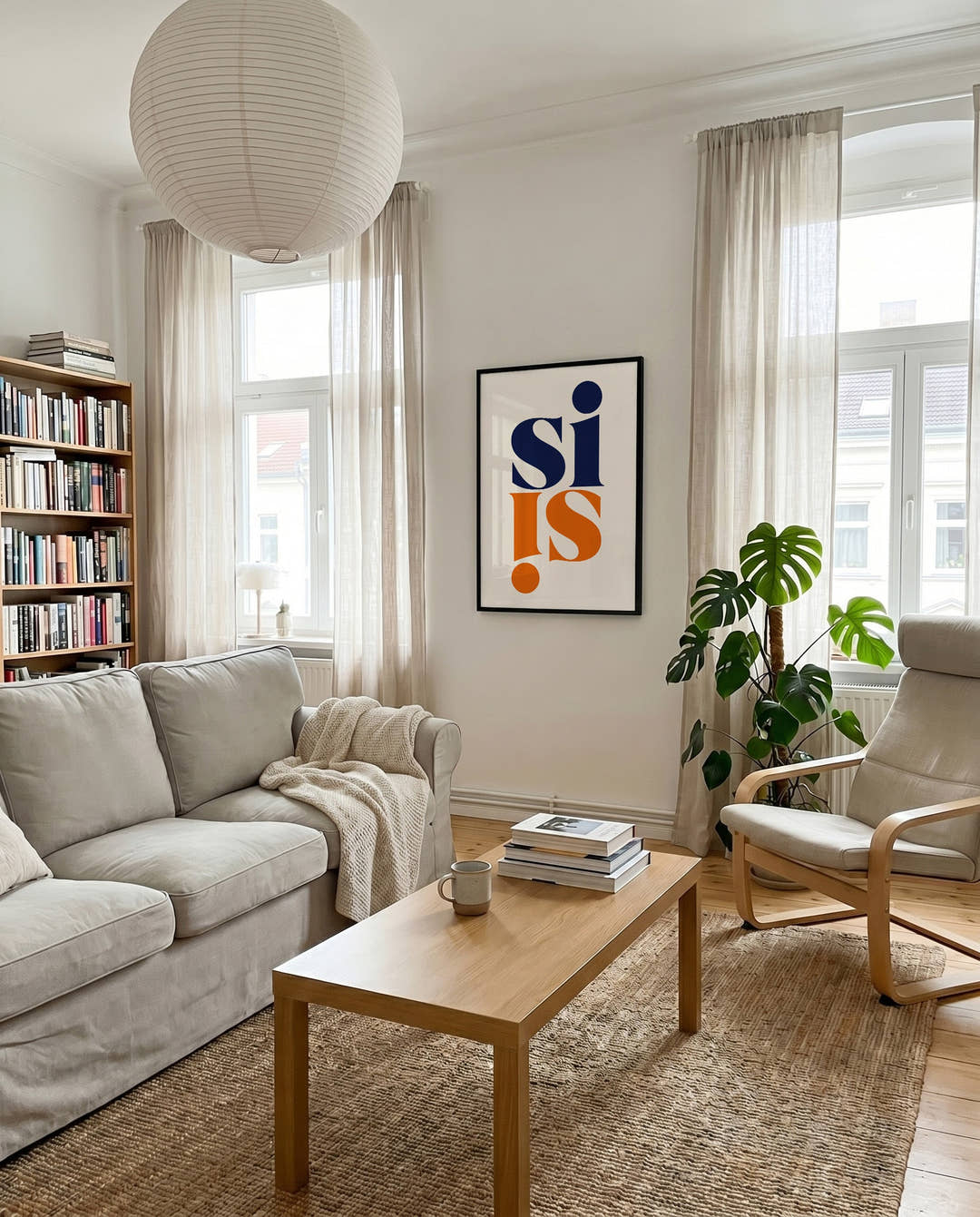 Si | Typografie Poster