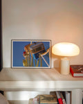 sky diver ride ocean city new jersey 1978 Poster – FineArt Wandbild, moderne Kunst & Fine Art Print von Spawnd, handgefertigt & Made in Germany