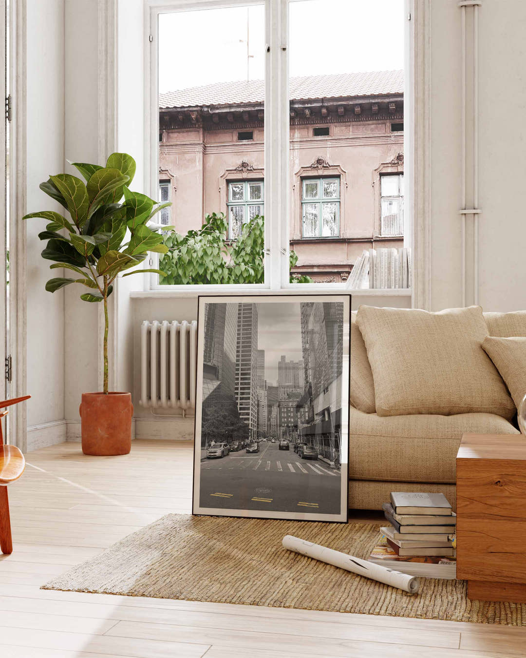 Smell of asphalt Poster – FineArt Wandbild, moderne Kunst &amp; Fine Art Print von Spawnd, handgefertigt &amp; Made in Germany