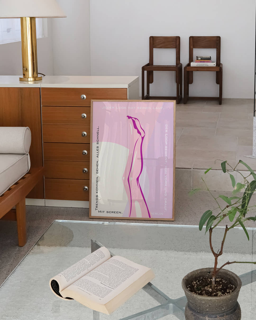 Smooth Poster – FineArt Wandbild, moderne Kunst &amp; Fine Art Print von Spawnd, handgefertigt &amp; Made in Germany