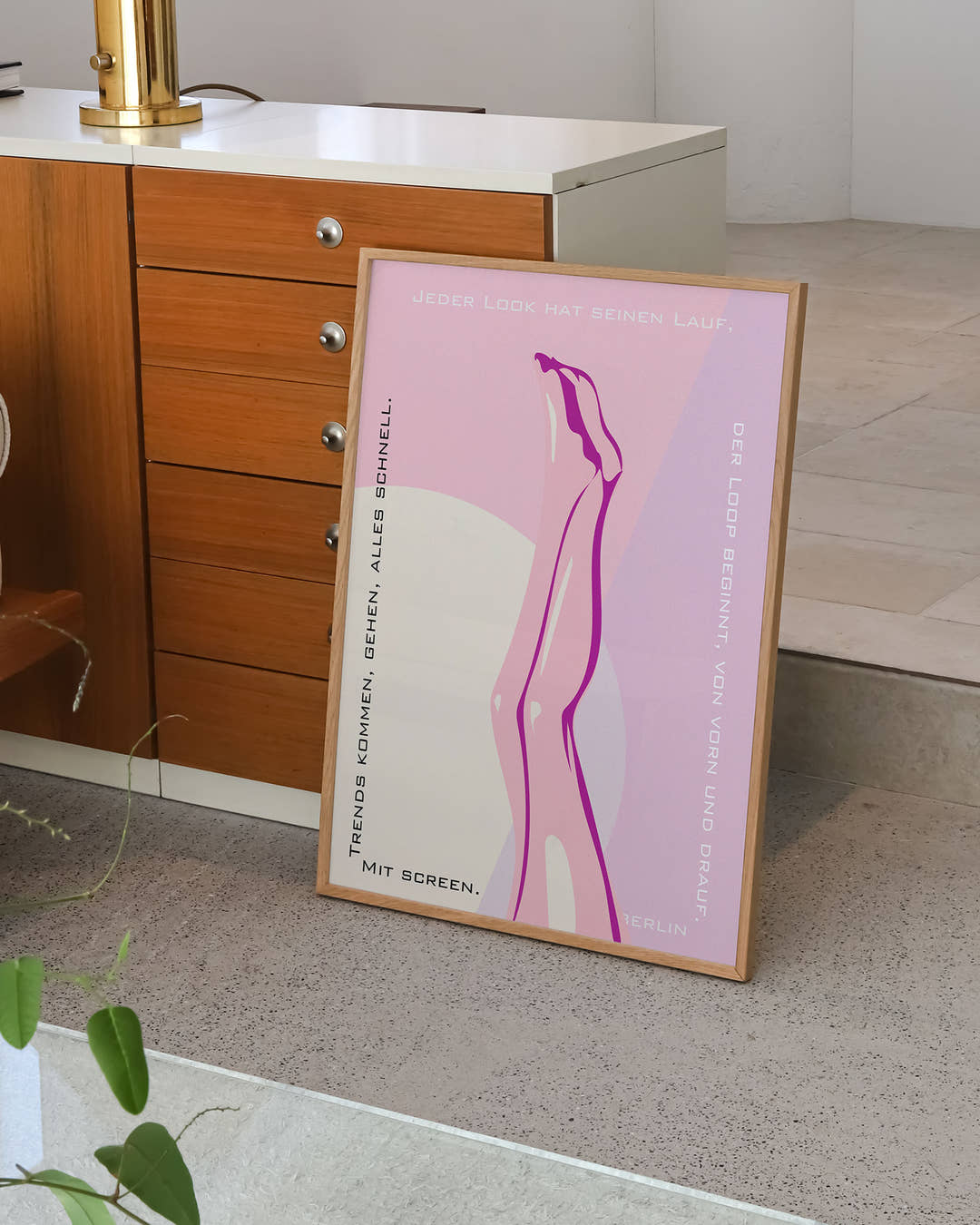 Smooth Poster – FineArt Wandbild, moderne Kunst &amp; Fine Art Print von Spawnd, handgefertigt &amp; Made in Germany