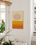 Solopgang Poster – FineArt Wandbild, moderne Kunst & Fine Art Print von Spawnd, handgefertigt & Made in Germany