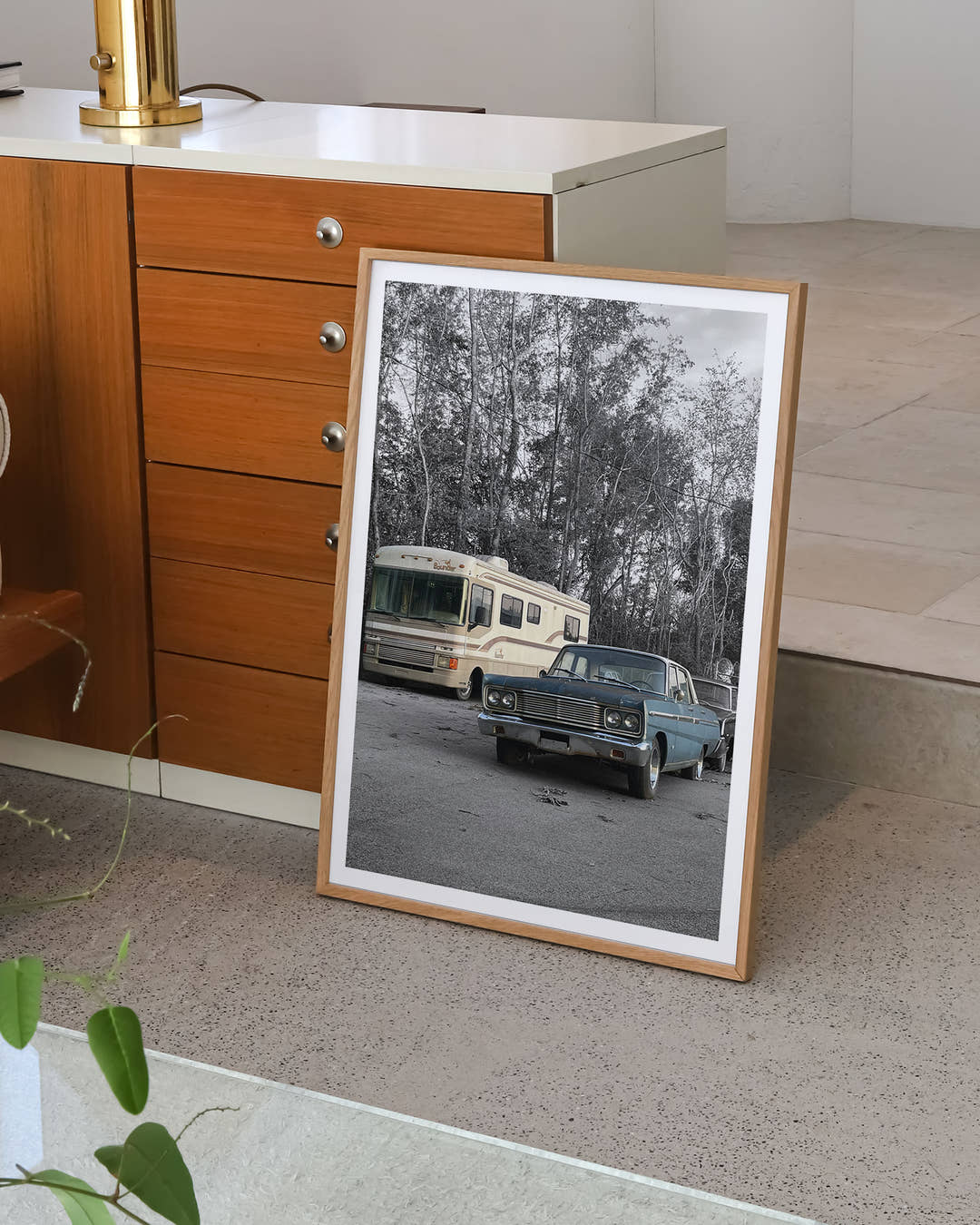 Somewhere in Alabama Poster – FineArt Wandbild, moderne Kunst &amp; Fine Art Print von Spawnd, handgefertigt &amp; Made in Germany