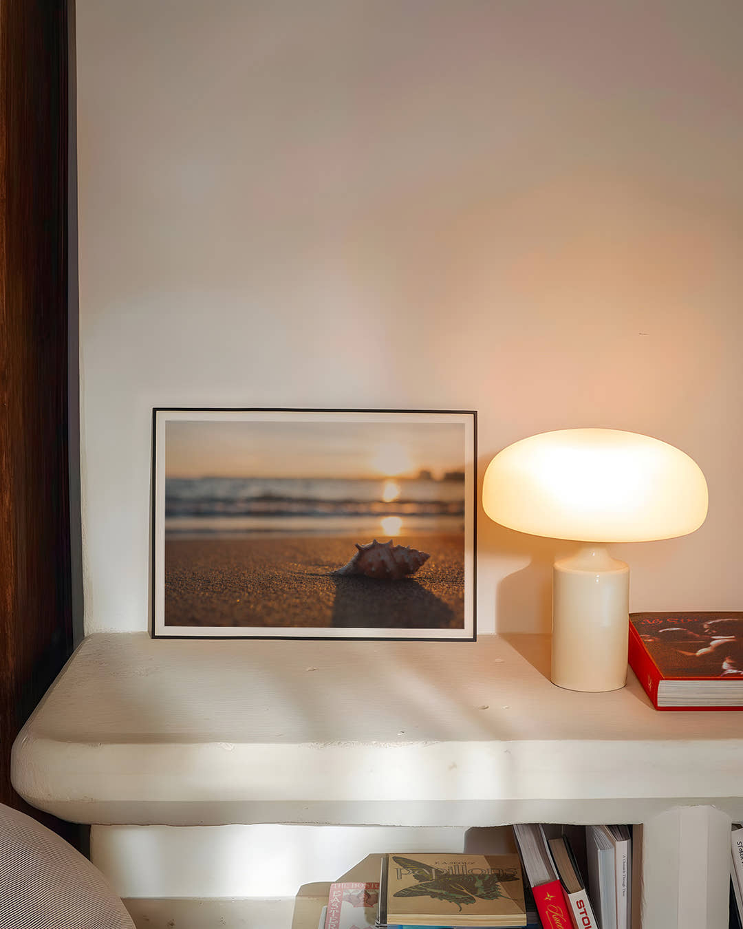 Sunset Poster – FineArt Wandbild, moderne Kunst &amp; Fine Art Print von Spawnd, handgefertigt &amp; Made in Germany