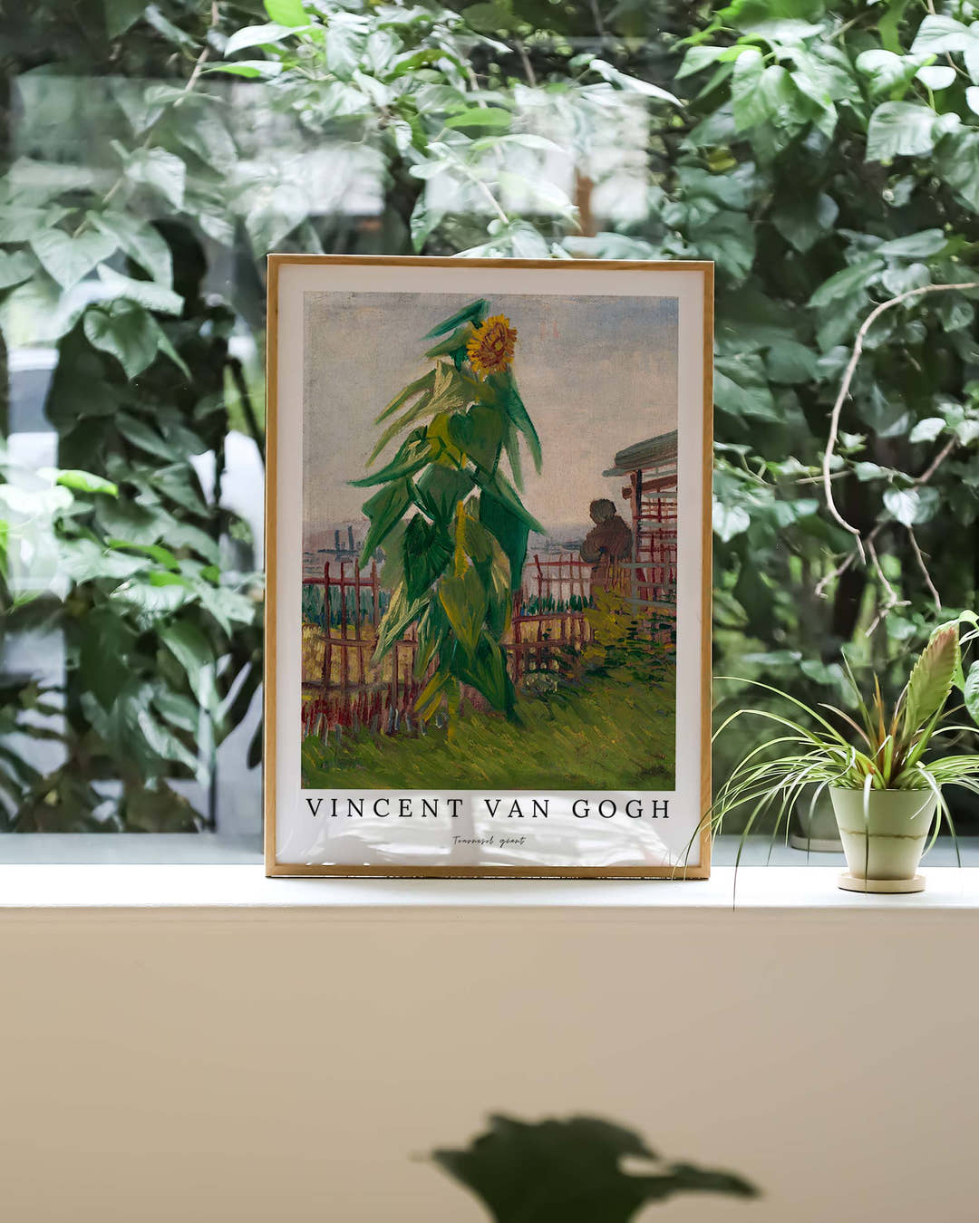 Tournesol géant Poster – FineArt Wandbild, moderne Kunst &amp; Fine Art Print von Spawnd, handgefertigt &amp; Made in Germany