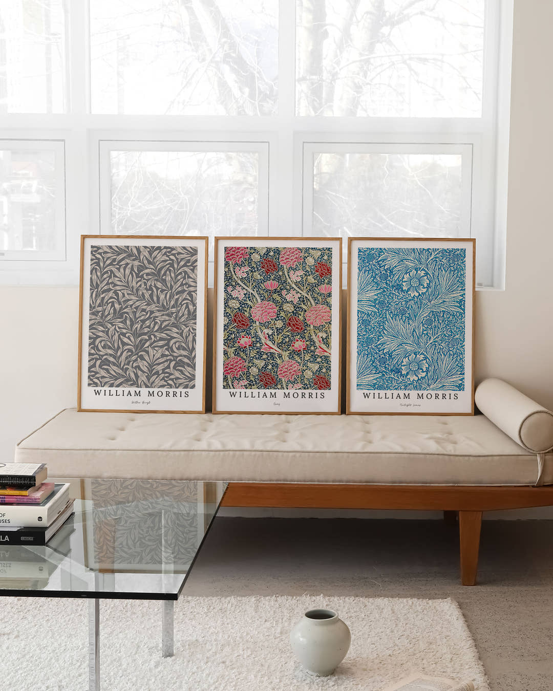 Willow Bough V4 Poster – FineArt Wandbild, moderne Kunst &amp; Fine Art Print von Spawnd, handgefertigt &amp; Made in Germany