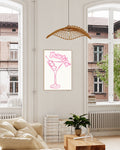 Typografie & Illustration Cocktail Poster – Martini Poster – FineArt Wandbild, moderne Kunst & Fine Art Print von Spawnd, handgefertigt & Made in Germany