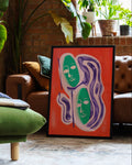 Unreal Poster – FineArt Wandbild, moderne Kunst & Fine Art Print von Spawnd, handgefertigt & Made in Germany