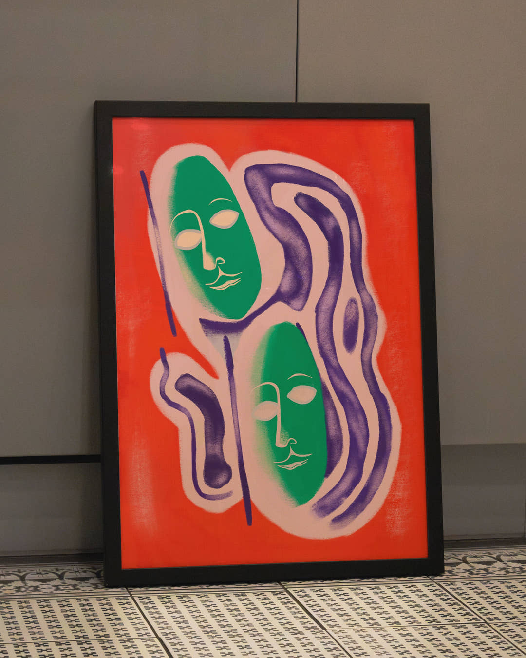 Unreal Poster – FineArt Wandbild, moderne Kunst &amp; Fine Art Print von Spawnd, handgefertigt &amp; Made in Germany
