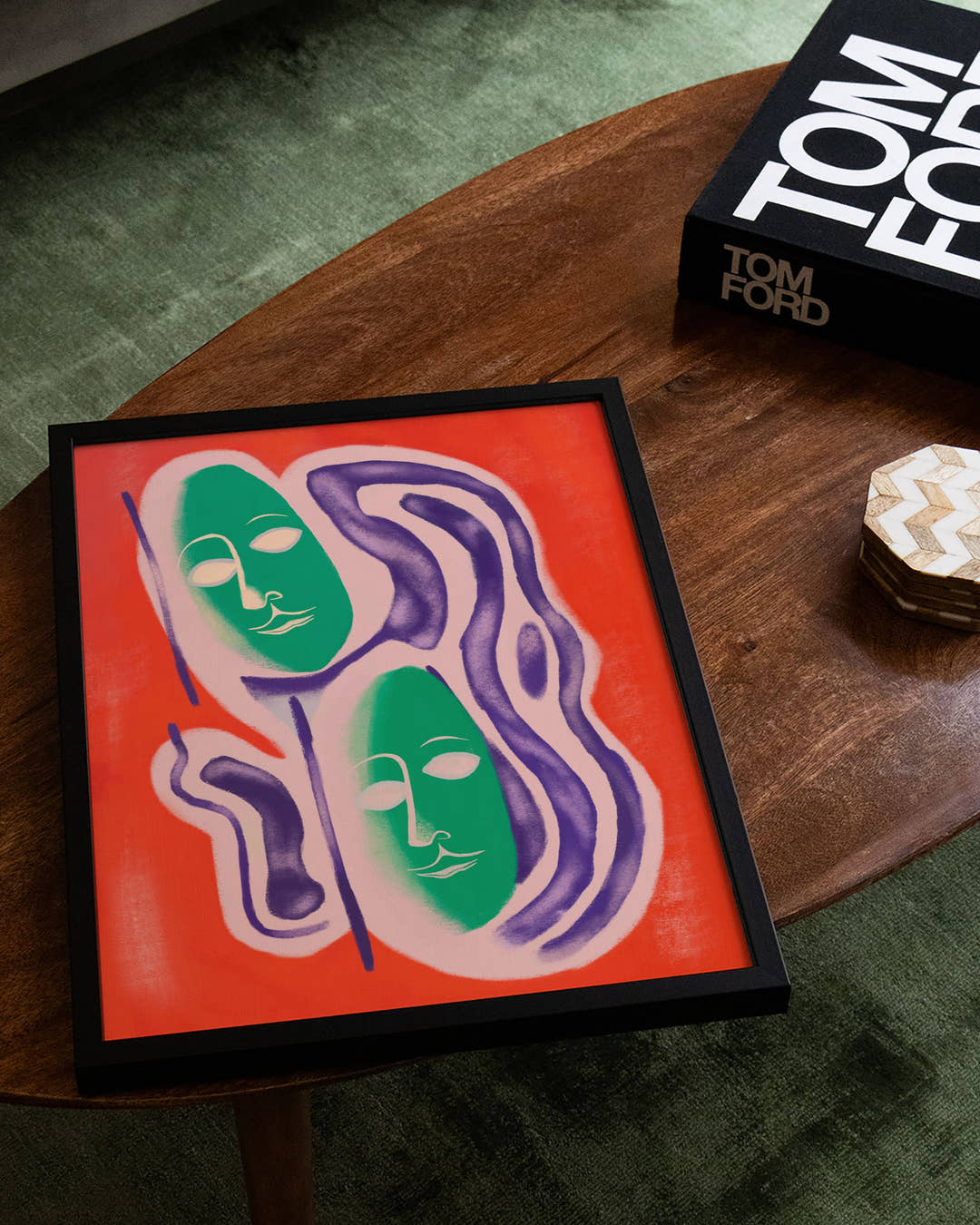 Unreal Poster – FineArt Wandbild, moderne Kunst &amp; Fine Art Print von Spawnd, handgefertigt &amp; Made in Germany