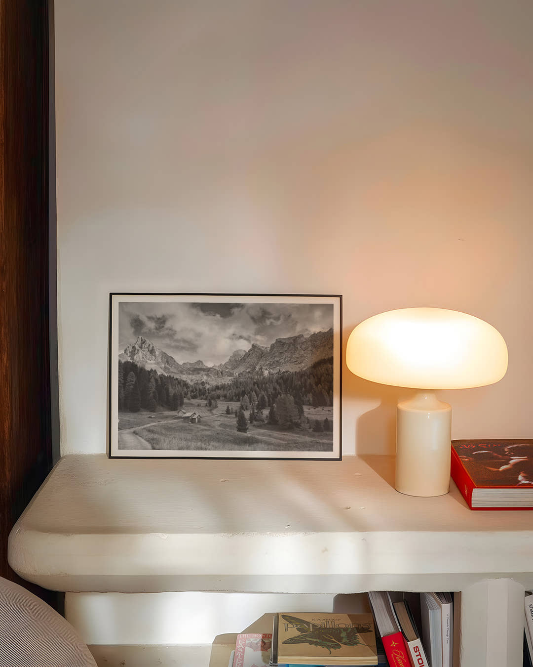 Valley Poster – FineArt Wandbild, moderne Kunst &amp; Fine Art Print von Spawnd, handgefertigt &amp; Made in Germany