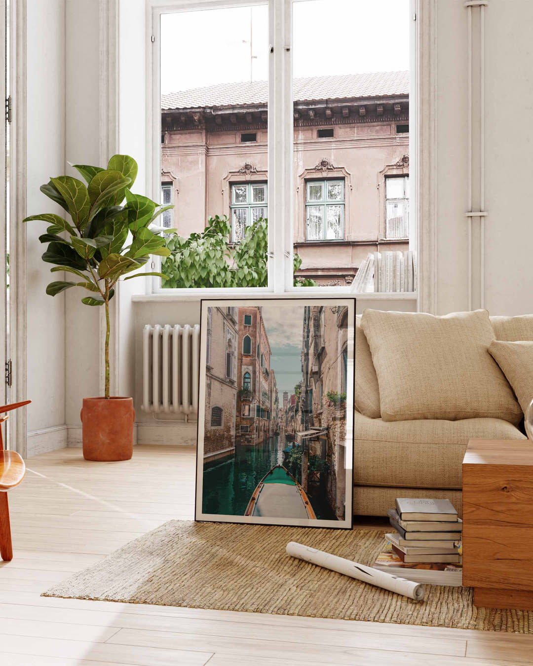 Venice Poster – FineArt Wandbild, moderne Kunst &amp; Fine Art Print von Spawnd, handgefertigt &amp; Made in Germany
