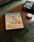 Vintage Belgien Reise Poster – Belgian Watering Places Ostende Poster – FineArt Wandbild, moderne Kunst & Fine Art Print von Spawnd, handgefertigt & Made in Germany