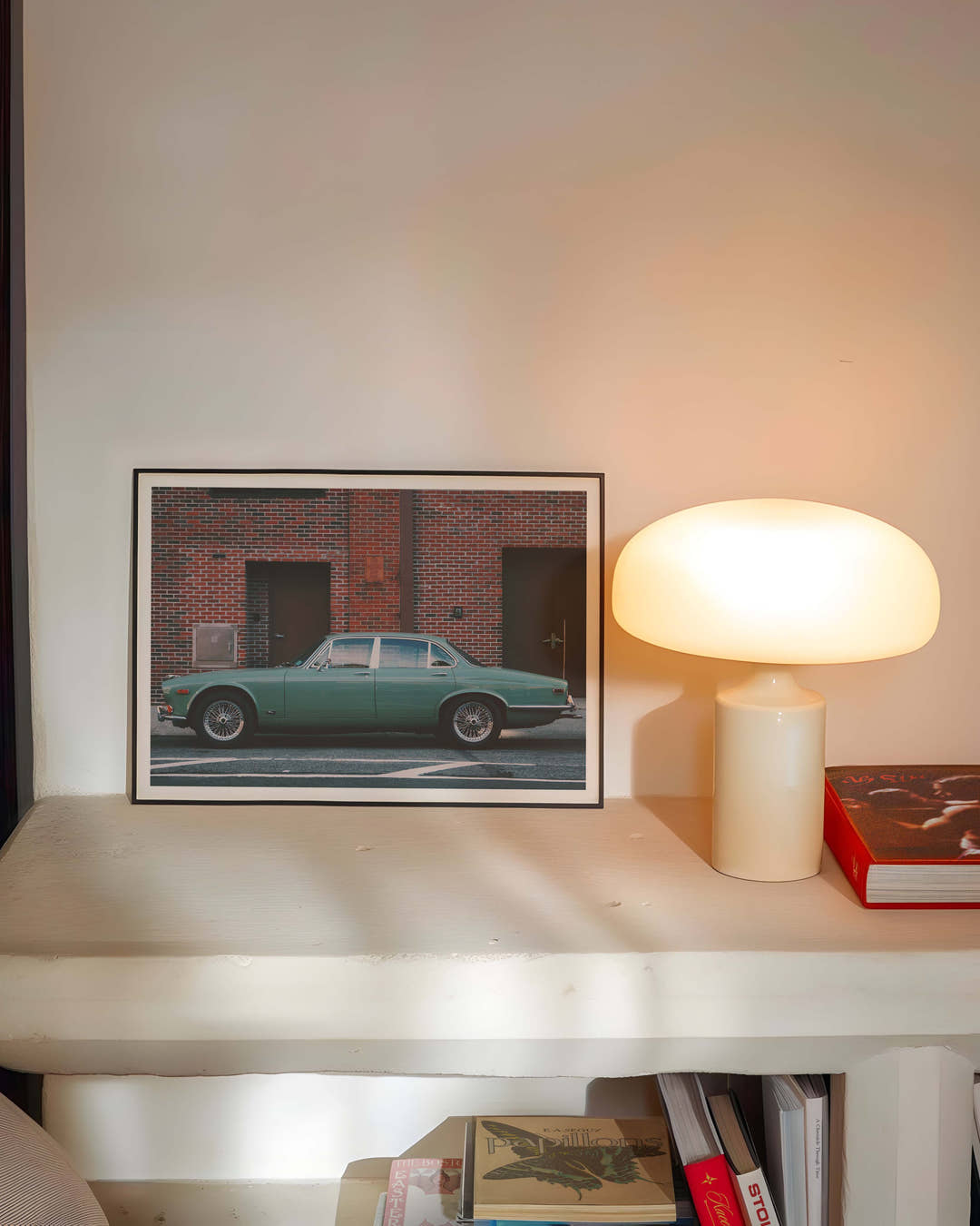 Vintage car Poster – FineArt Wandbild, moderne Kunst &amp; Fine Art Print von Spawnd, handgefertigt &amp; Made in Germany