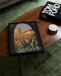 Vintage Italien Reiseplakat Poster – Palermo Sicilia Poster – FineArt Wandbild, moderne Kunst & Fine Art Print von Spawnd, handgefertigt & Made in Germany